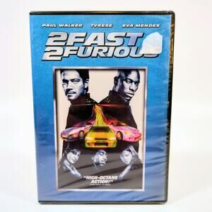 2 Fast 2 Furious DVD 2003 Widescreen Paul Walker Tyrese Eva Mendes John New